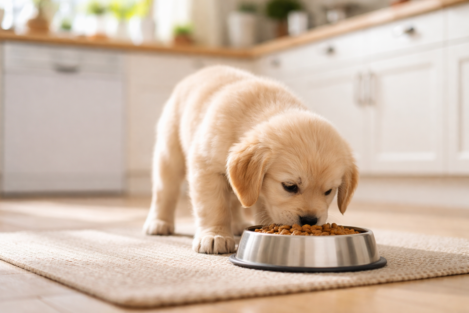 meilleure alimentation pour un chiot